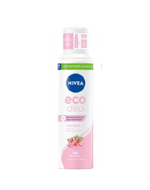 NIVEA ANTIPERSPIRANT DEO 125ML WOMEN ECO FRESH ROSE 